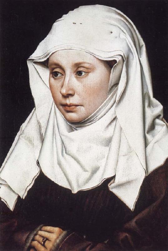 Robert Campin Portrait of a Woman oil painting image